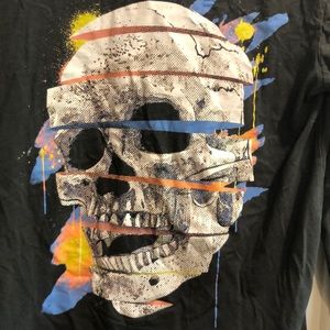 💀Long sleeve tshirt with skull